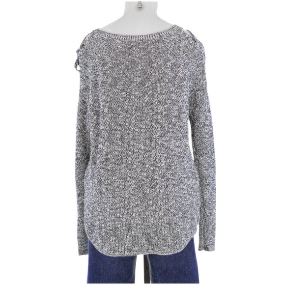 Express Marbled High Low Sweater (M) - Picture 3 of 3